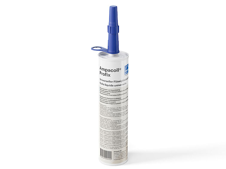 Product photo: Ampacoll Profix cartridge, liquid adhesive