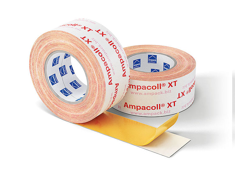 Produktfoto: Ampacoll XT 60 mm, Acrylklebeband, luft- und winddicht