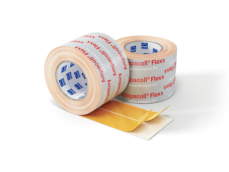 Product photo: Ampacoll Flexx pro, acrylic adhesive tape for indoor and outdoor use