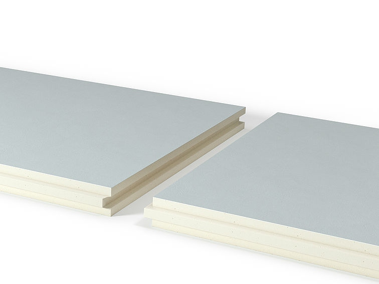 Produktfoto: Ampatherm PIR Tex, Steildach-Dämmplatte