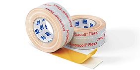 Produktfoto: Ampacoll Flexx Produktfoto: Ampacoll Flexx, Acrylklebeband für innen und aussen
