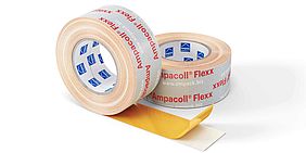 Produktfoto: Ampacoll Flexx Produktfoto: Ampacoll Flexx, Acrylklebeband für innen und aussen