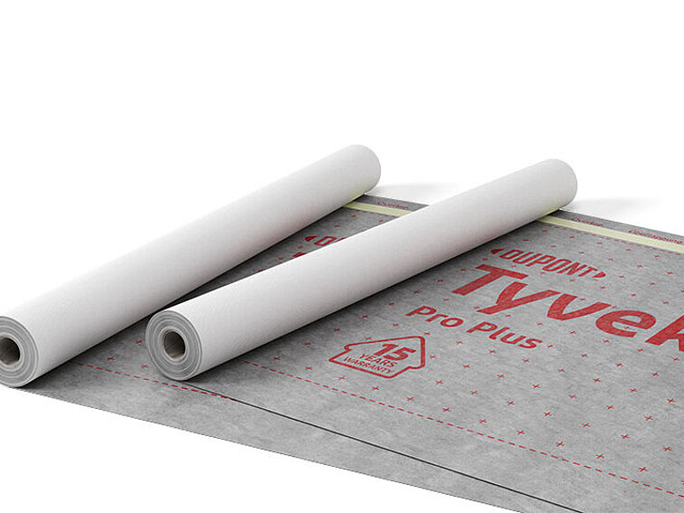 Produktfoto: Tyvek Pro Plus (Tape), Unterdeckbahn / Unterspannbahn