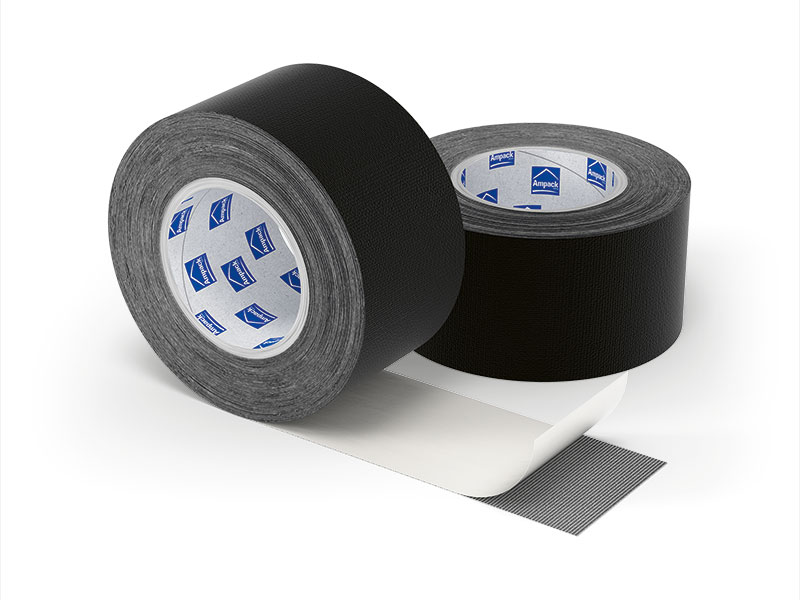 Foto del prodotto: Ampacoll A Tape black, nastro adesivo nero, non infiammabile, rinforzato con fibre di vetro