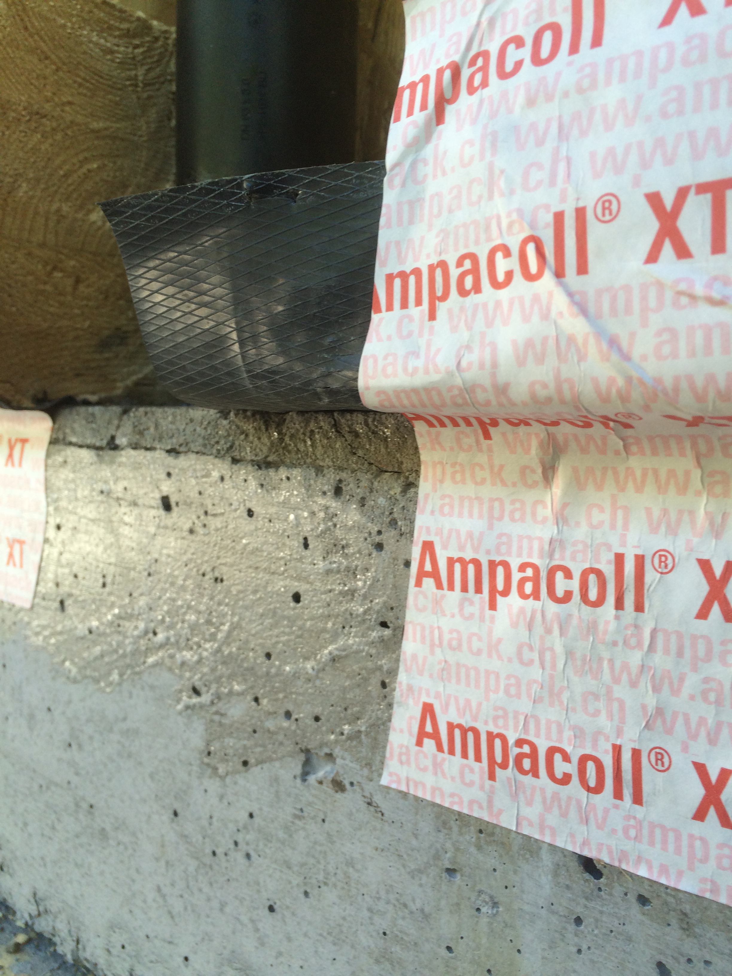 Foto dell’applicazione: Ampacoll Airmax, primer a spruzzo