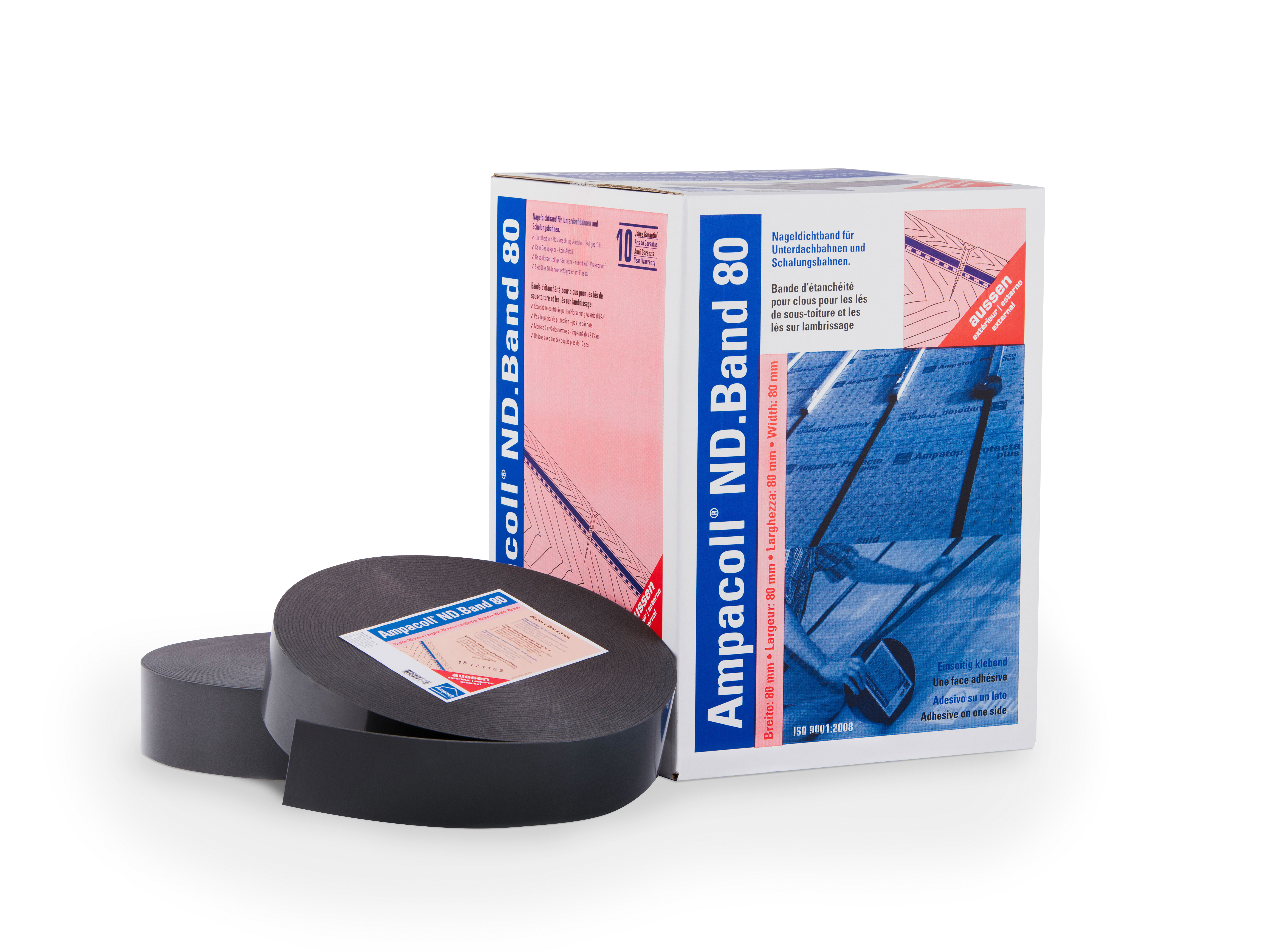 Product photo: Ampacoll ND.Band 80 mm, nail sealing tape