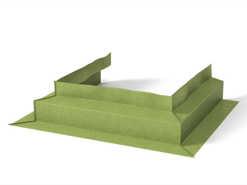 Produktfoto: Ampatop SealForm Dachfensterschürze, Formteil