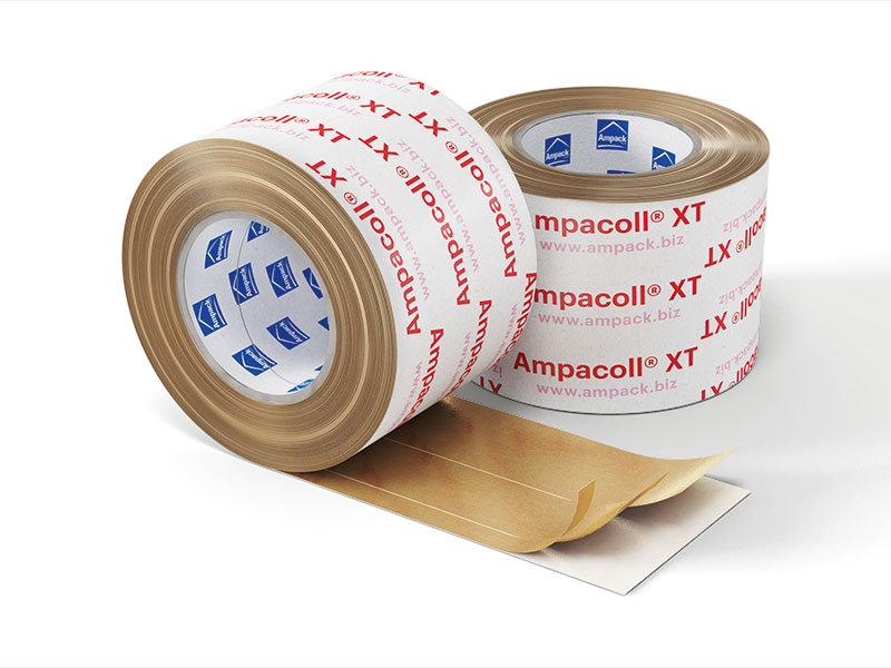 Produktfoto: Ampacoll XT 100 mm dsl, Acrylklebeband, luft- und winddicht