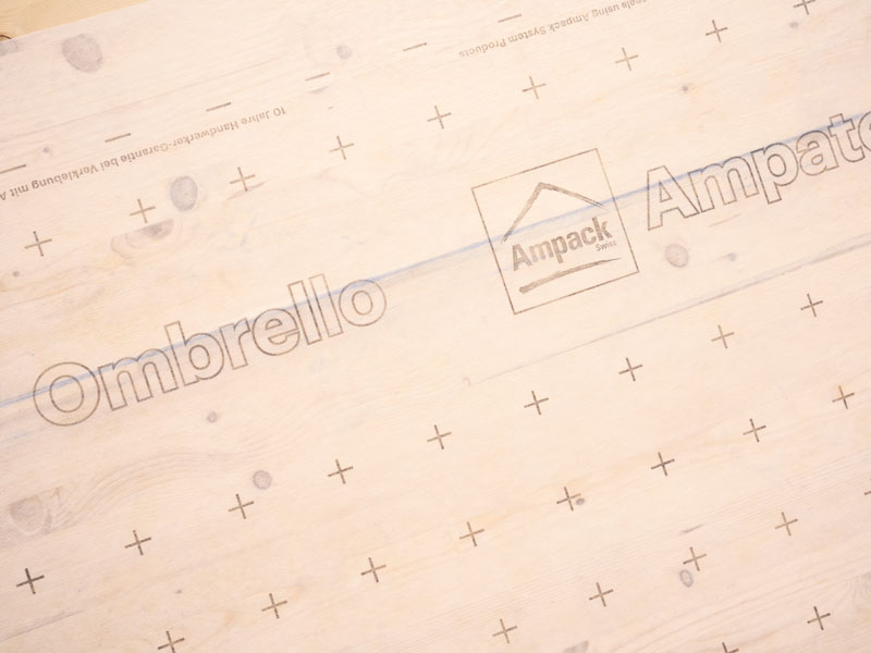 Application photo: Ampatex Ombrello, weather protection / construction period cover