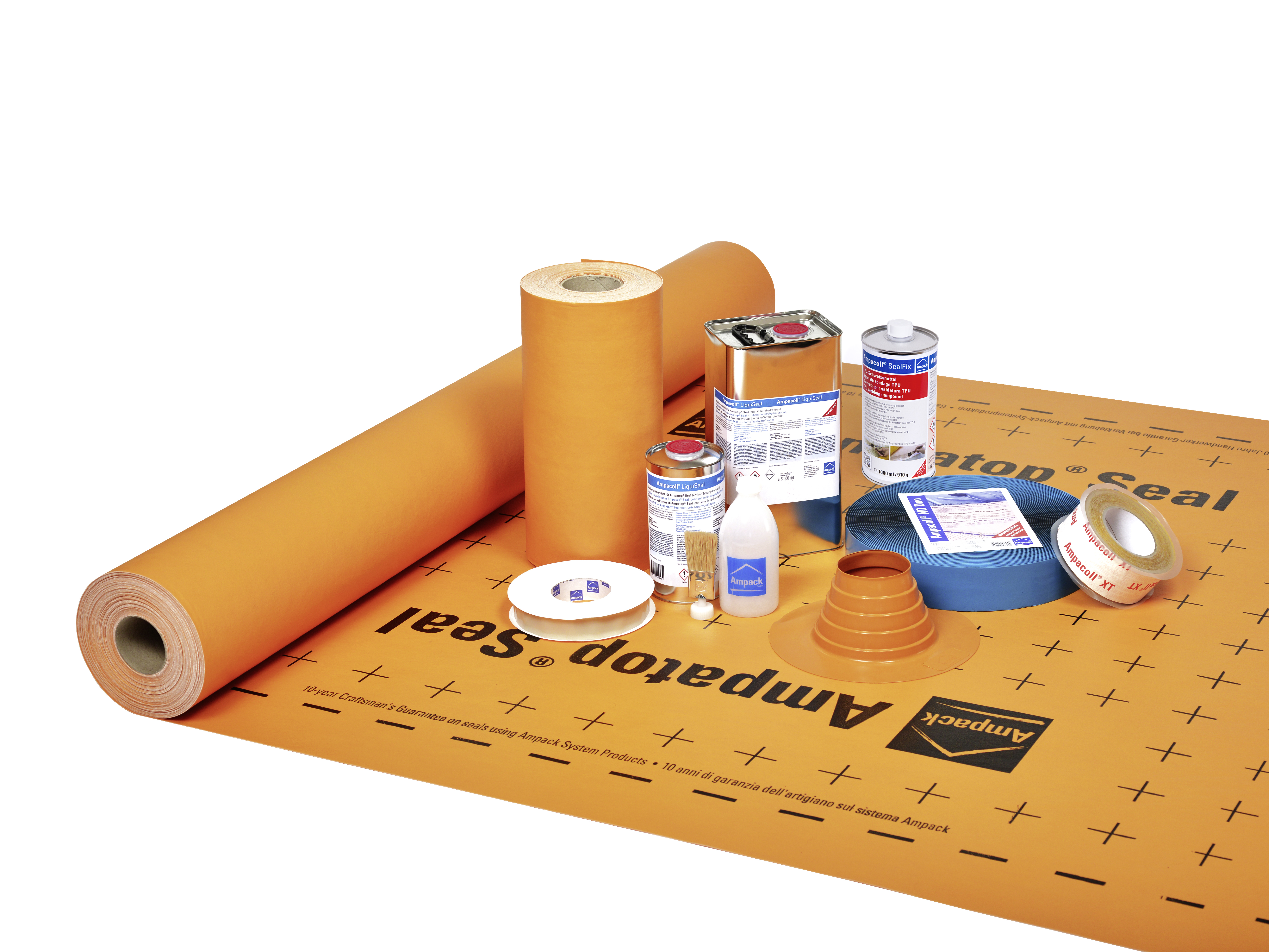 Ampatop Seal: product photo, weldable roof membrane
