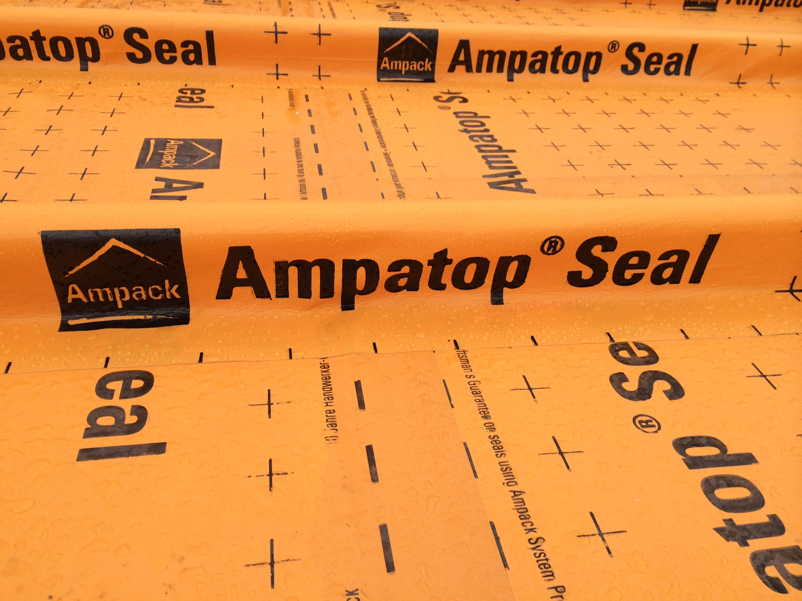 Application photo: Ampatop SealStripe, strip-shaped blank of Ampatop Seal