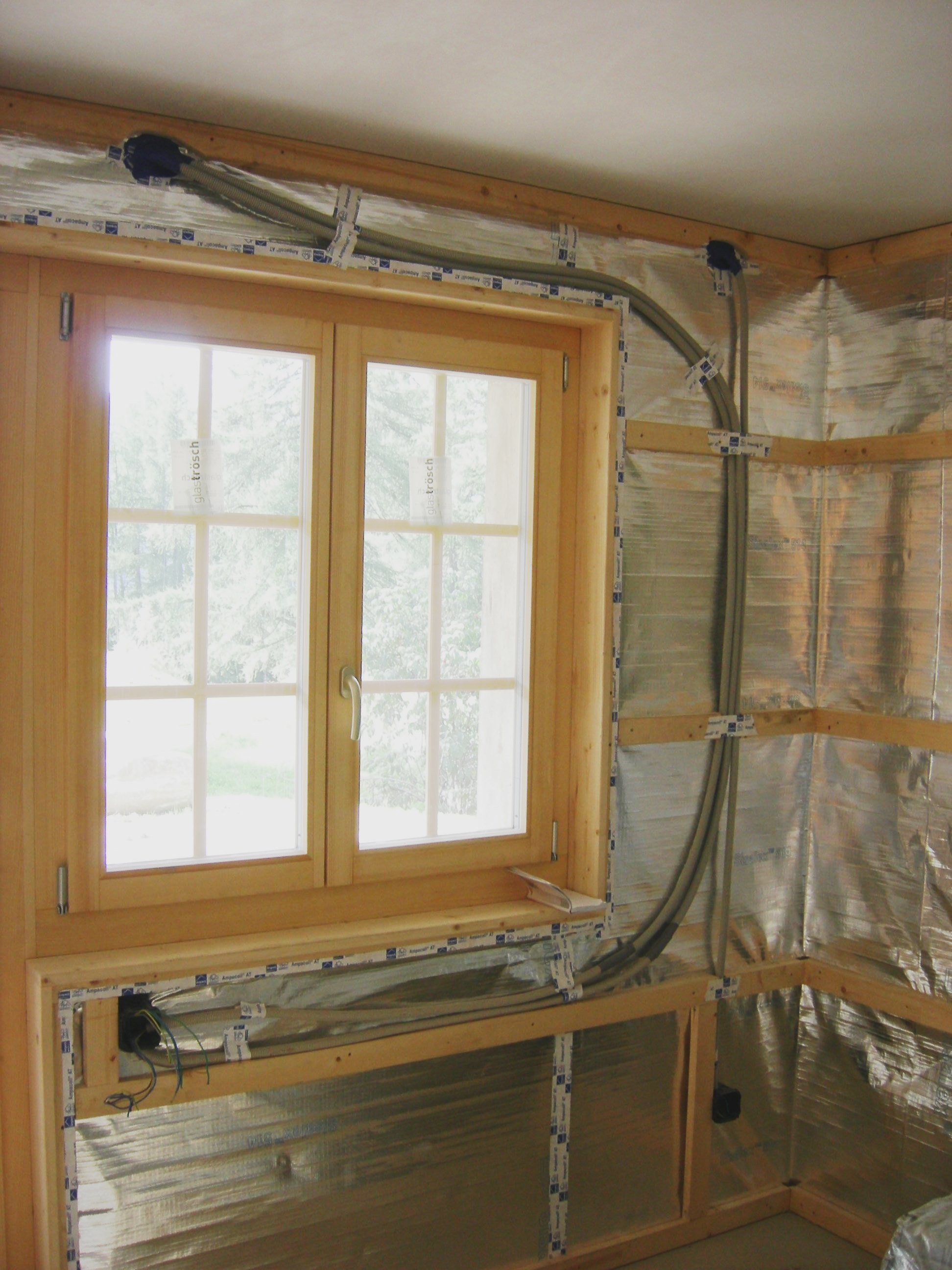 Application photo: Sisalex 514, vapour barrier and airtight layer